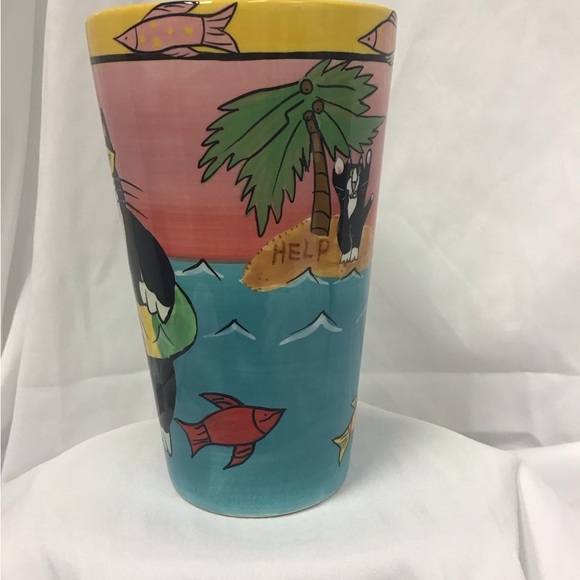 Catzilla coffee mug by Candace Reiter- AVAILABLE! - Picture 5 of 8